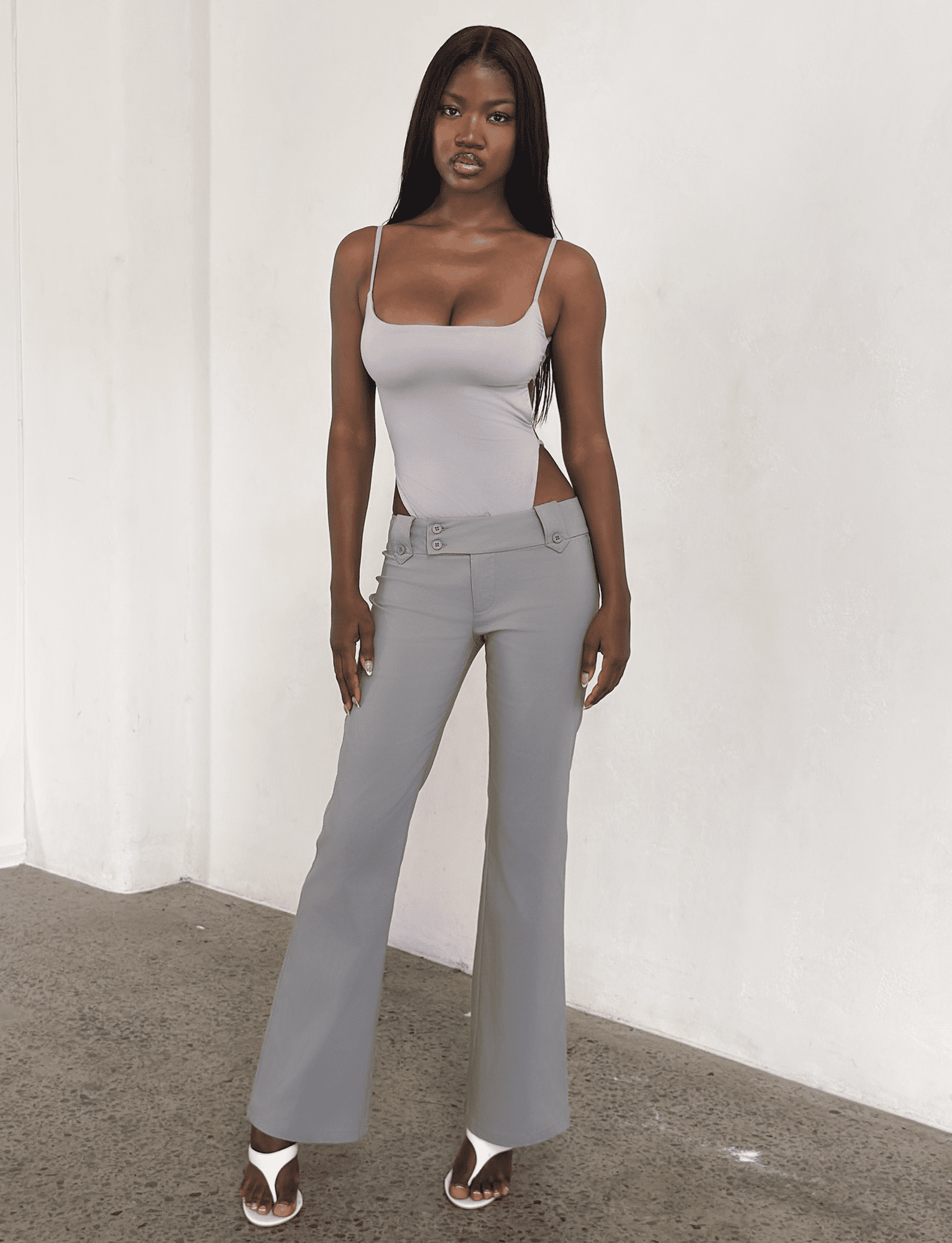 KITTIE PANT - FROST GREY