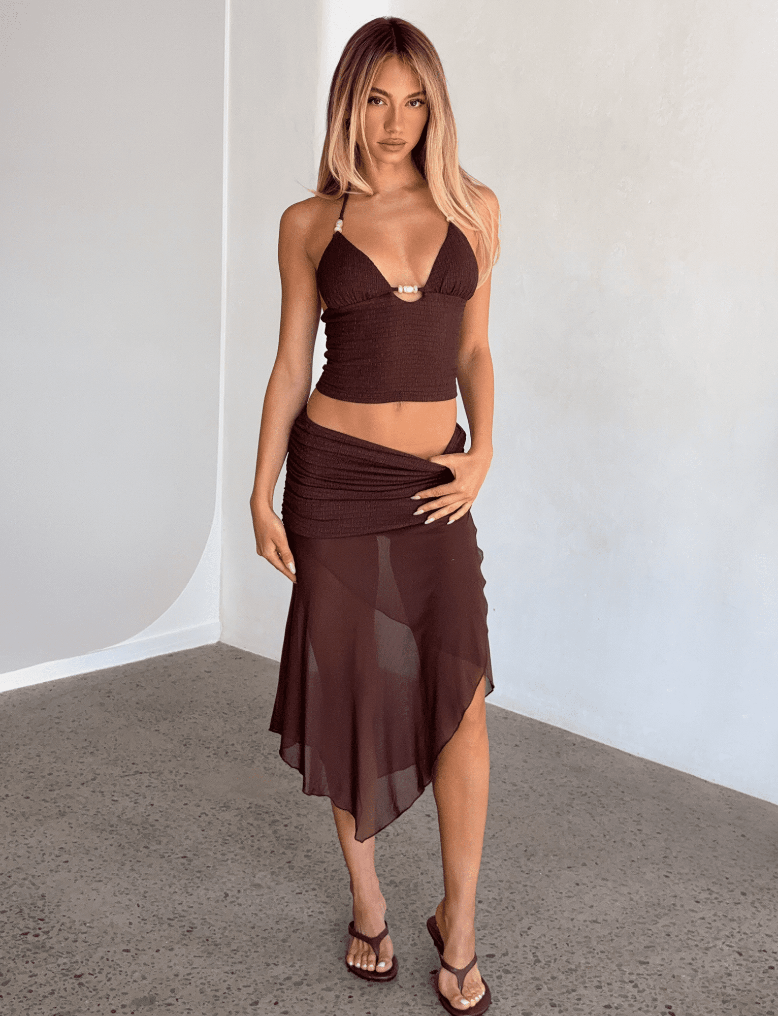 ZINNIA MIDI SKIRT